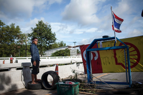 橡胶价格下跌考验泰国政治稳定