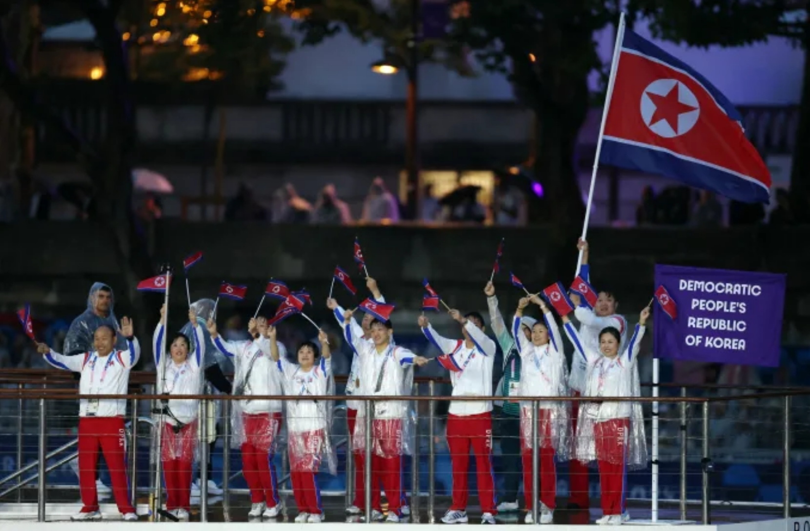 2024年巴黎奥运会开幕式举行