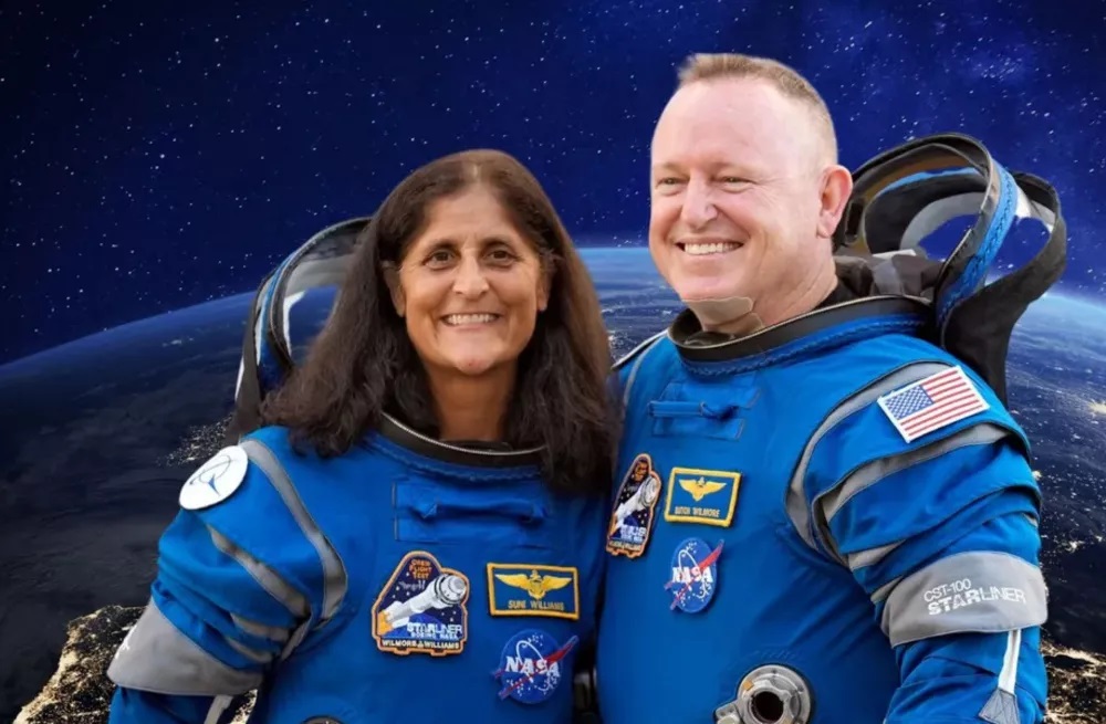 苏妮塔·威廉姆斯和巴里·E·威尔莫尔 苏妮塔·威廉姆斯和巴里·E·威尔莫尔