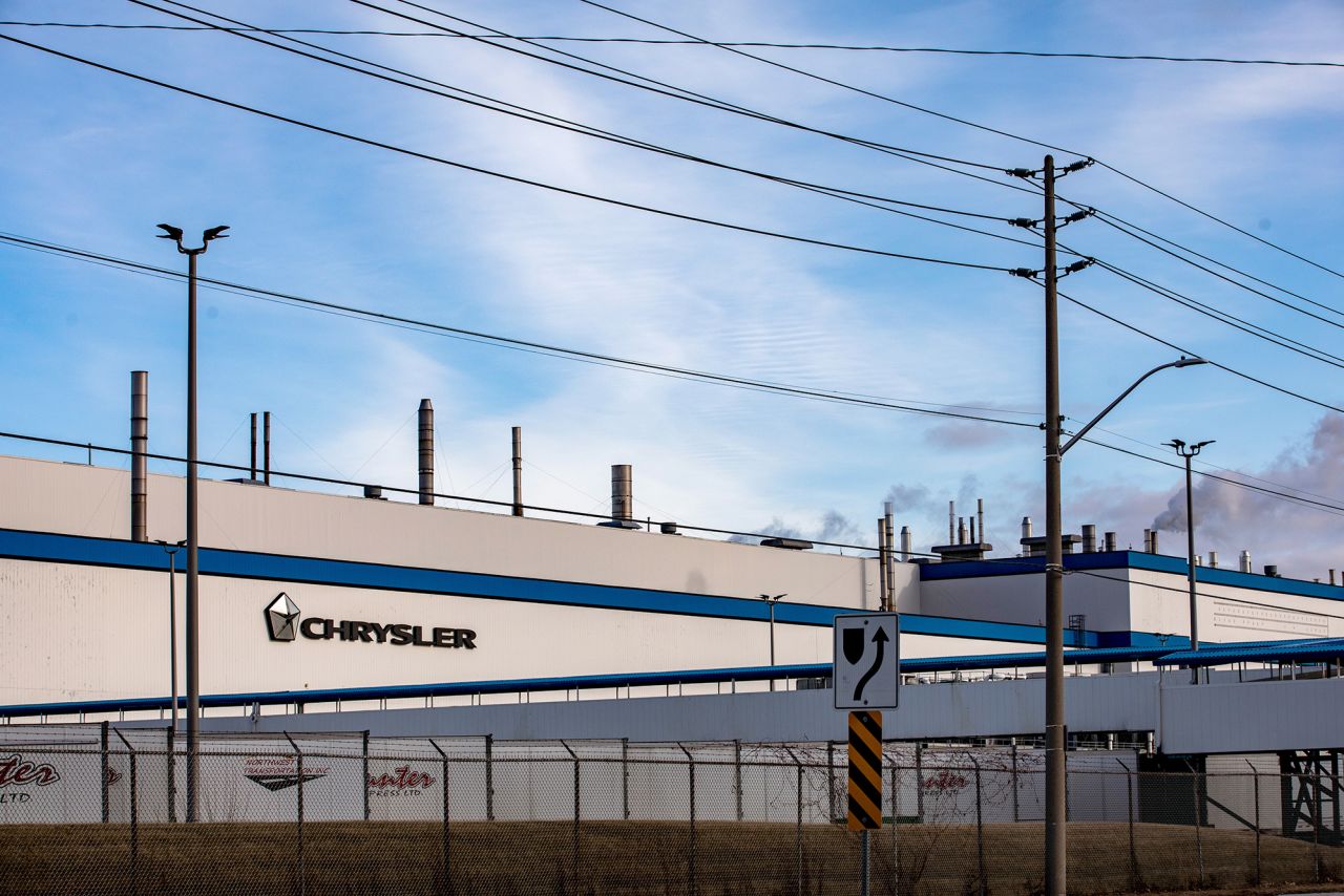 位于加拿大安大略省温莎市的 Stellantis 温莎装配厂