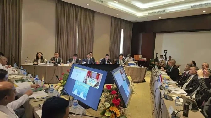 中国、缅甸、泰国联合打击电信网络诈骗犯罪第二次部级会议在缅甸内比都召开 ... ... 中国、缅甸、泰国联合打击电信网络诈骗犯罪第二次部级会议在缅甸内比都召开 ... ...